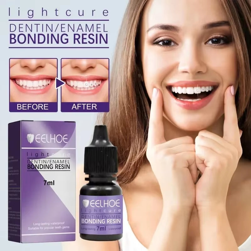 Tooth Gem Decoration Glue Beautiful Smile Tooth Jewelry Orthodontic Adhesive Gel Dental Diamond Inlay Self-Adhesive Adhesive